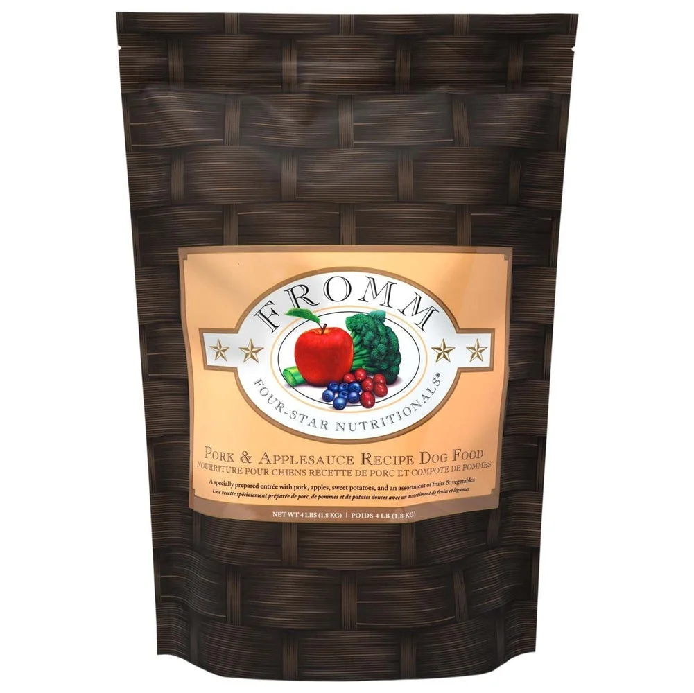 Fromm Four Star- Pork & Applesauce Dog Food - 26lb