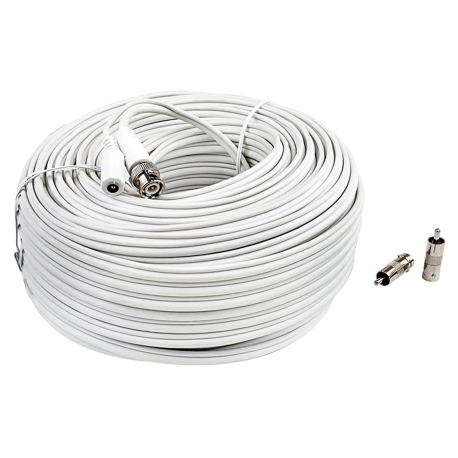 150ft Bnc Closed Circuit Television Extension Cable, White (ccsl-150 Wht)