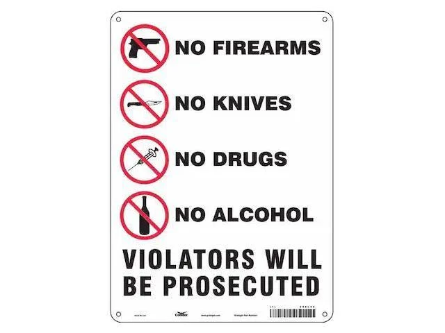 Condor 449l40 Safety Sign