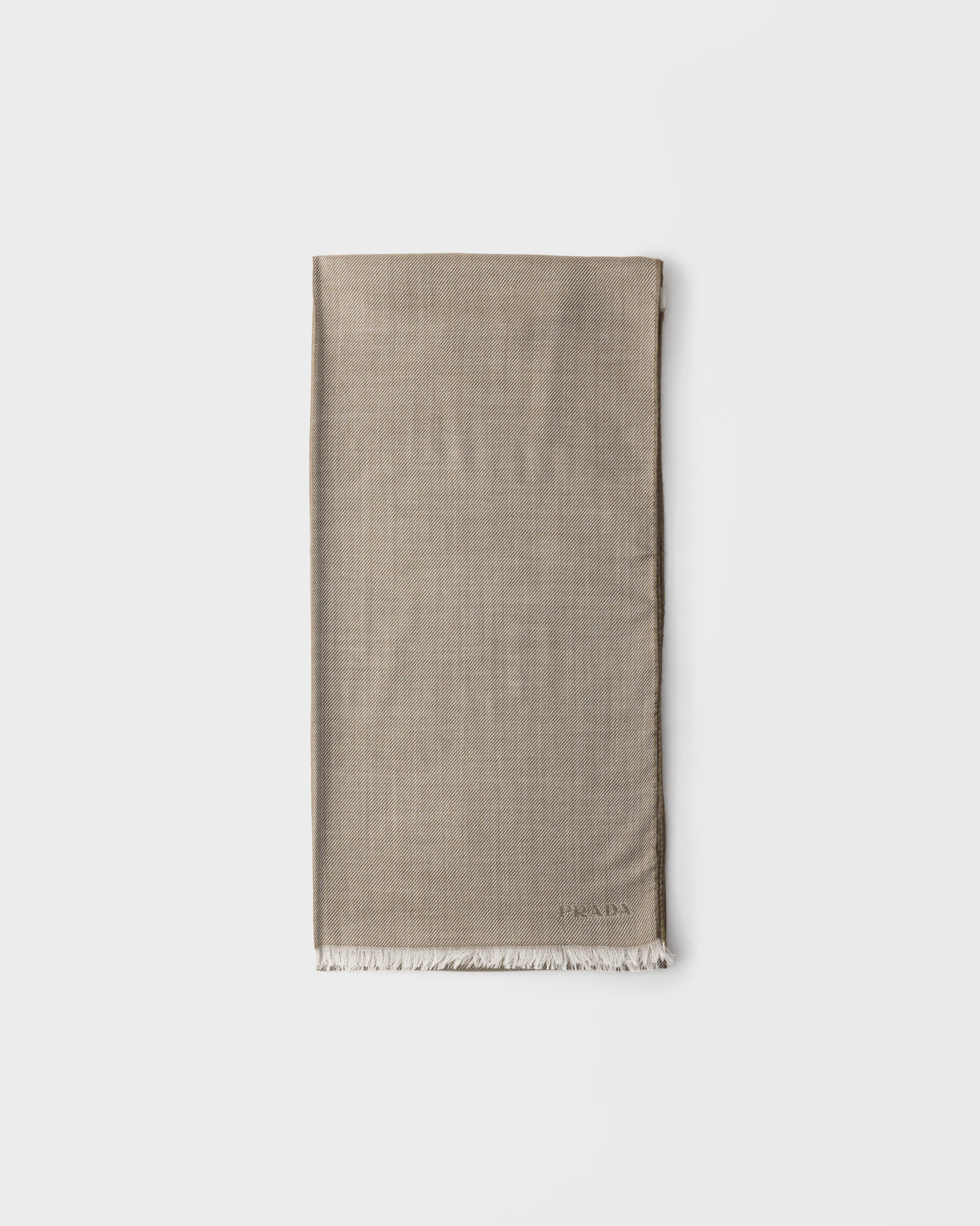 Cashmere-Woll-Seide Jacquard-Schal