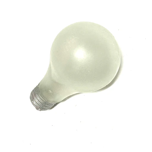 Breakaway Standard Light Bulb - Silver/clear Bulb
