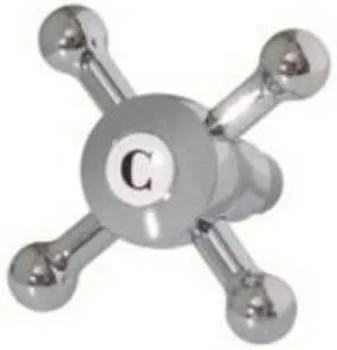 Franke Farmhouse Series Chfh100 Cross Handle For Farmhouse Faucet: Polished Chrome