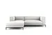 Palo Alto Sofa With Chaise (120",chaise 38" X 72",chaise On Right,38") - Performance Velvet/foam & Fiber Package/antique Brass