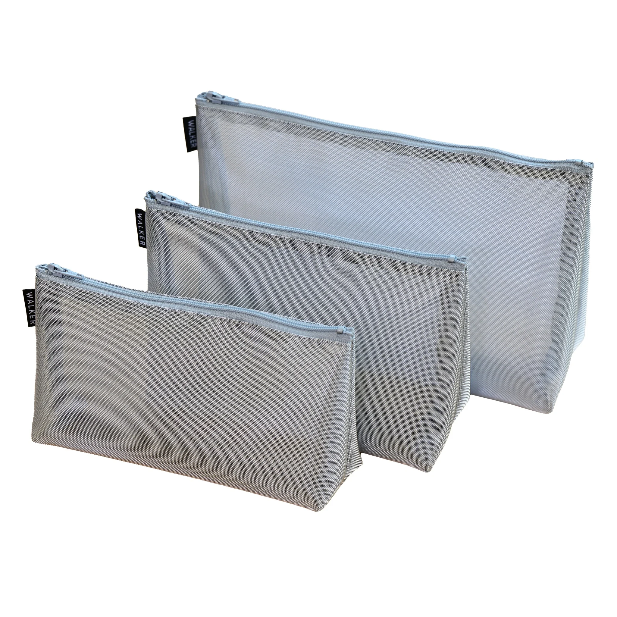 Gusset Cases - Metallic - 12w X 8h X 2.5d/silver