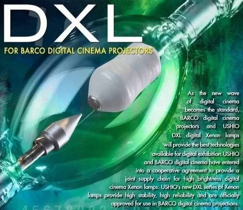 Ushio 3000w 2200 Hour Xenon Luminity Series Lamp For The Dp2k-15c