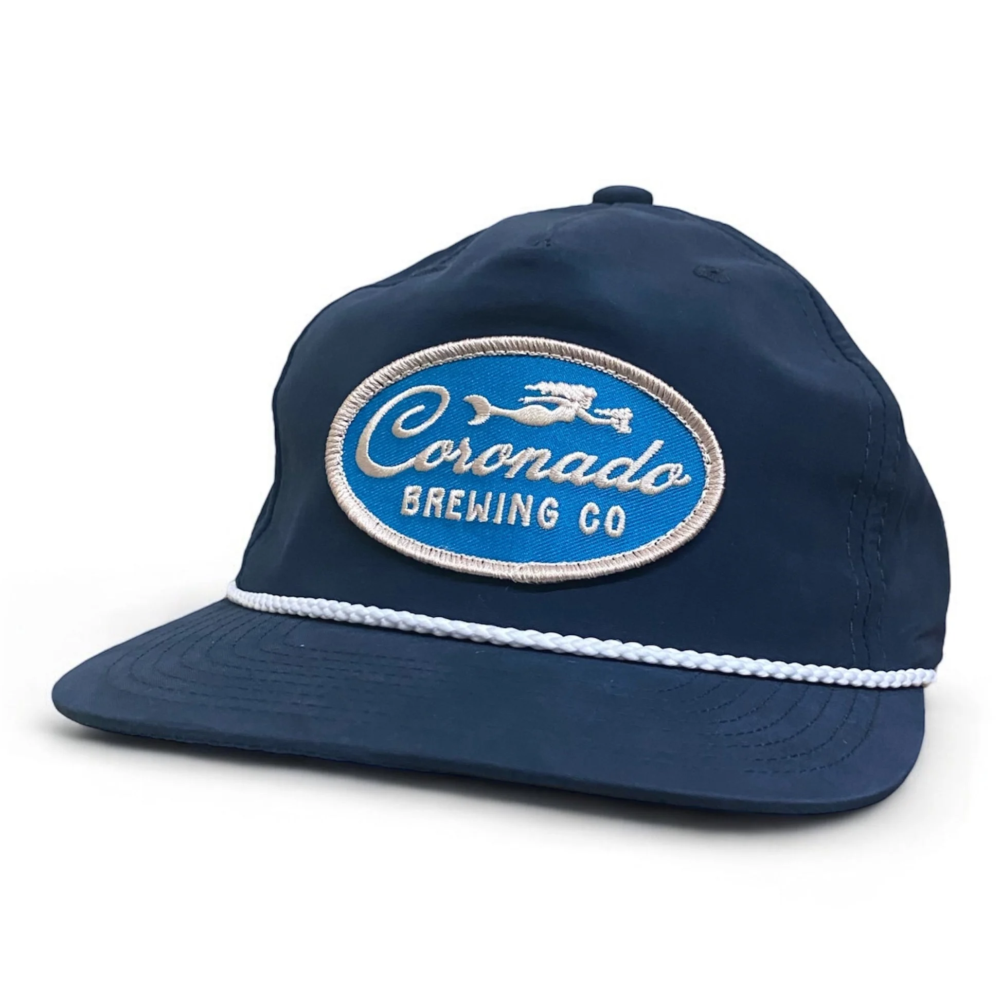 Oval Script 5 Panel Hat