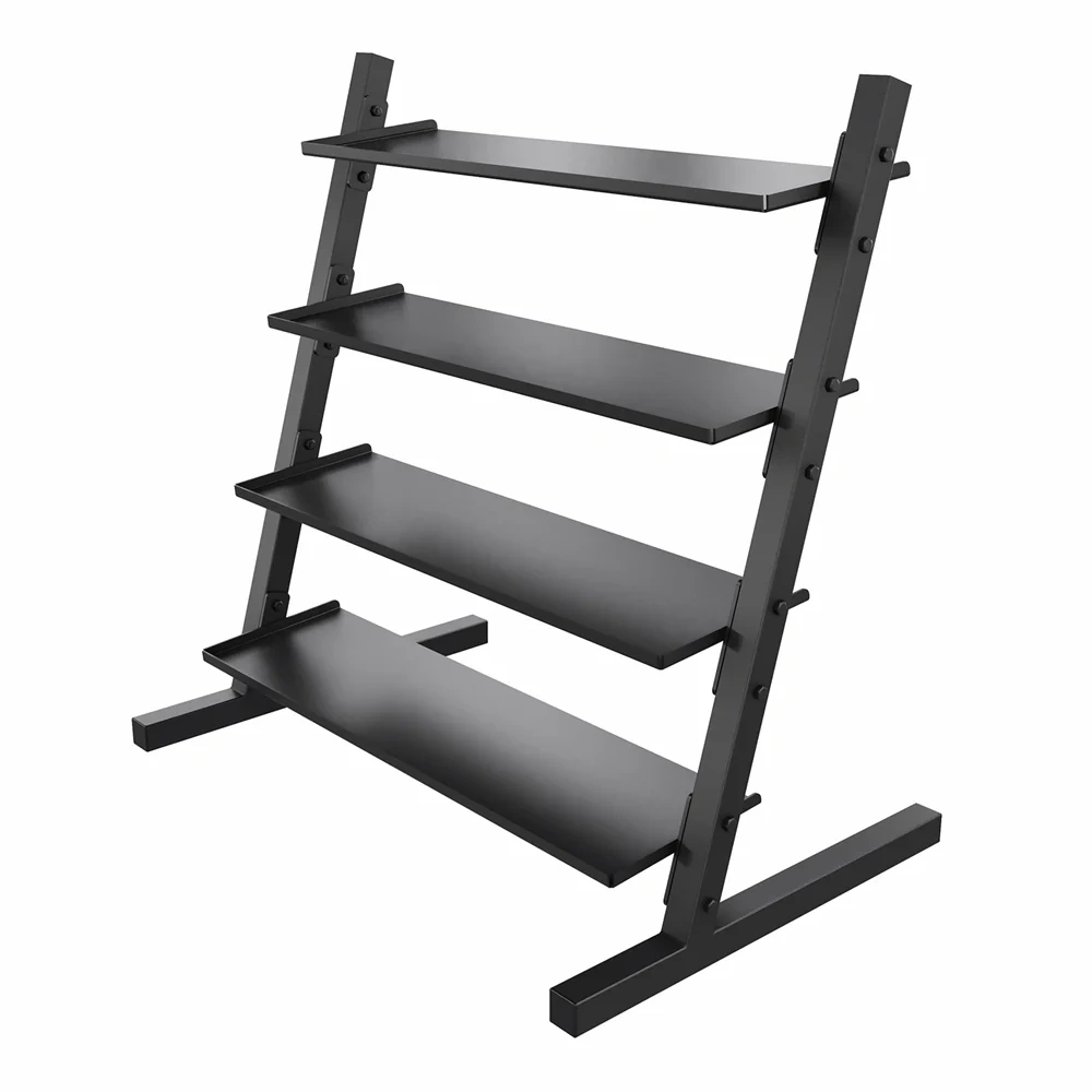Neoprene/vinyl Dumbbell 4-tier Storage Rack