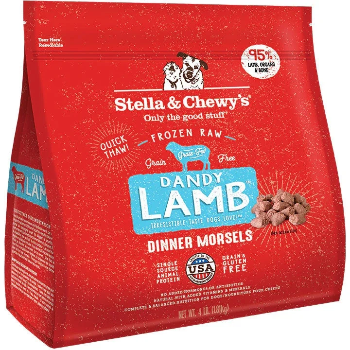 S&c Dandy Frozen Lmb Mrsl Dog 4 Lb {l-1x}860065 Sd-5