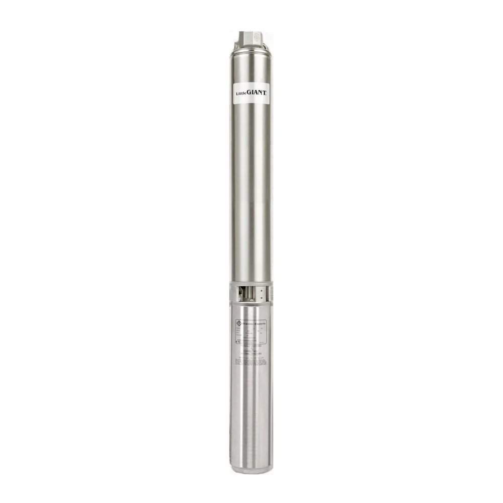 Little Giant 559168 22 Gpm 1 Hp Deep Well Submersible Pump