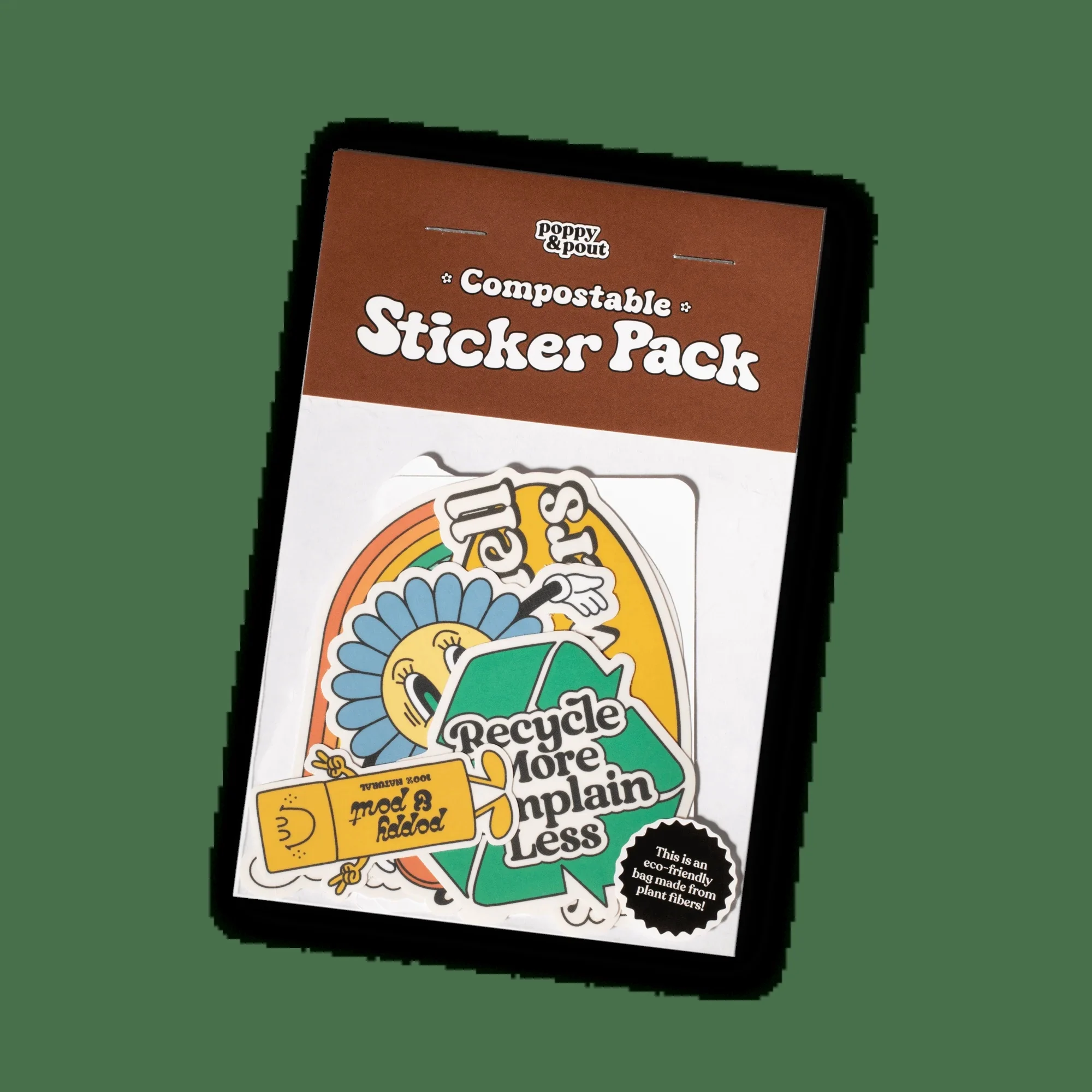 Poppy & Pout Merch, Stickers 10-pack
