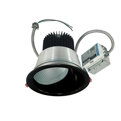 Nora Ncr2-8615 8" Led Sapphire Ii Retrofit Wall Wash Reflector, 18w, Self Flanged, 120-277v Input, 0-10v Dimming - 3500k/flood/haze