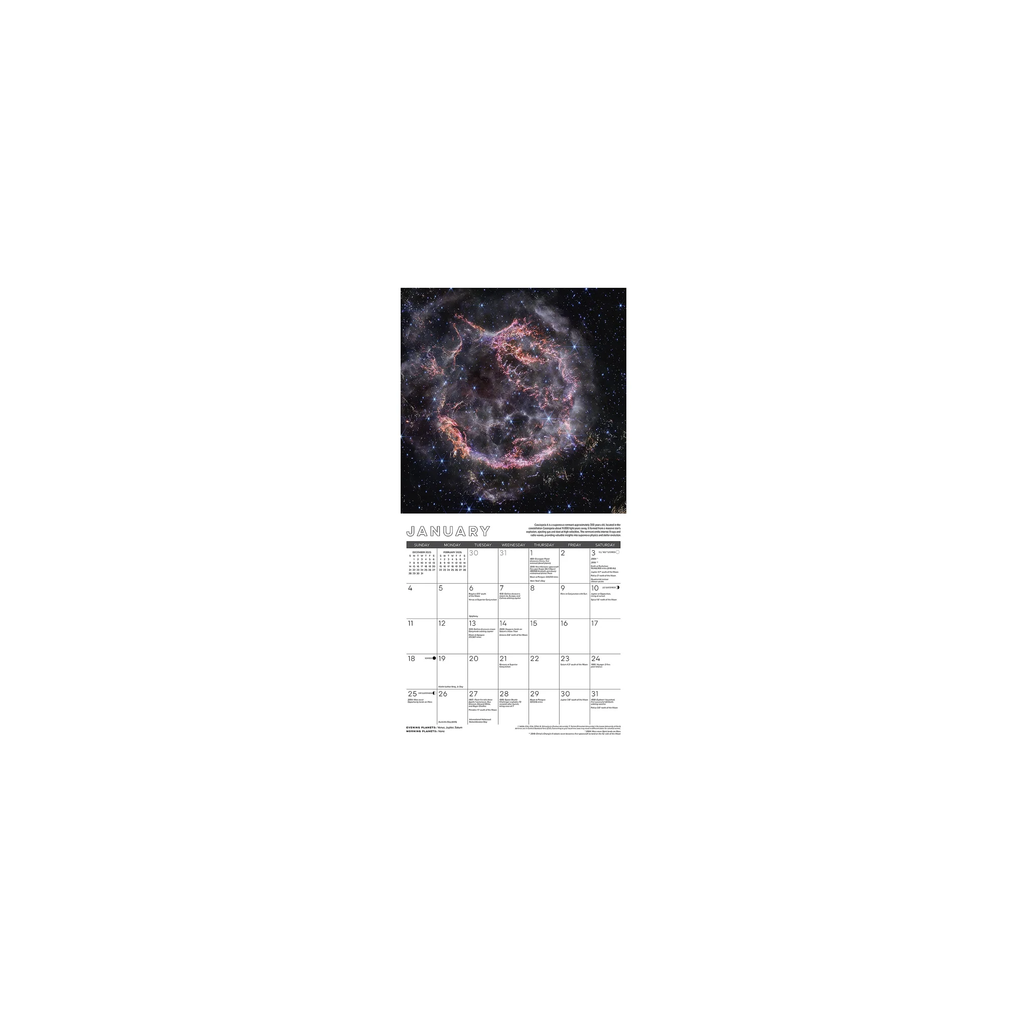 2026 Willow Creek Astronomy 12" X 12" Monthly Wall Calendar (49952x)