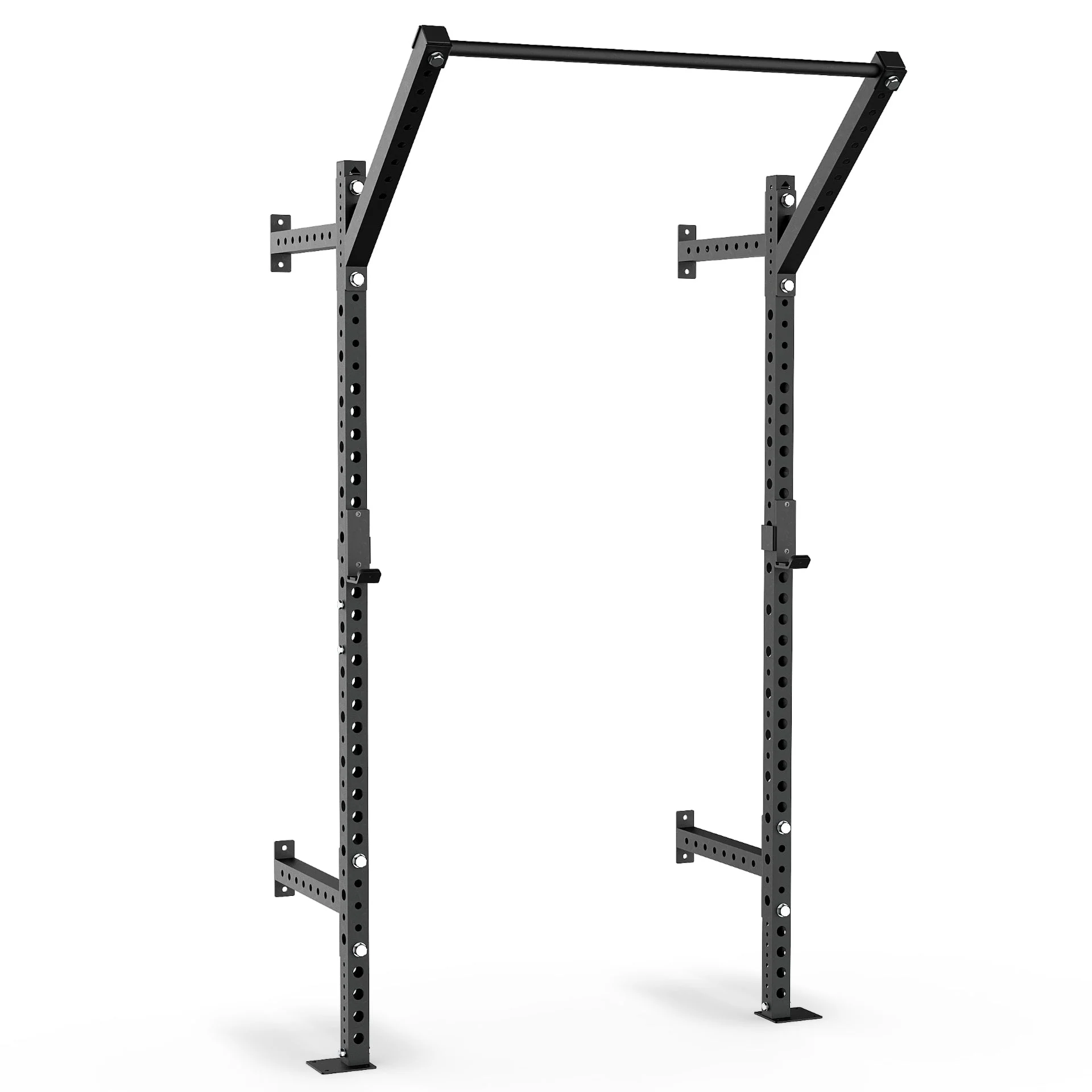 Synergee 2200 Series Wall Mounted Squat Rack - Black/18"/89"