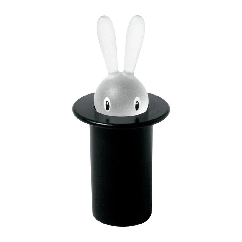 Alessi "magic Bunny" Toothpick Holder - Black