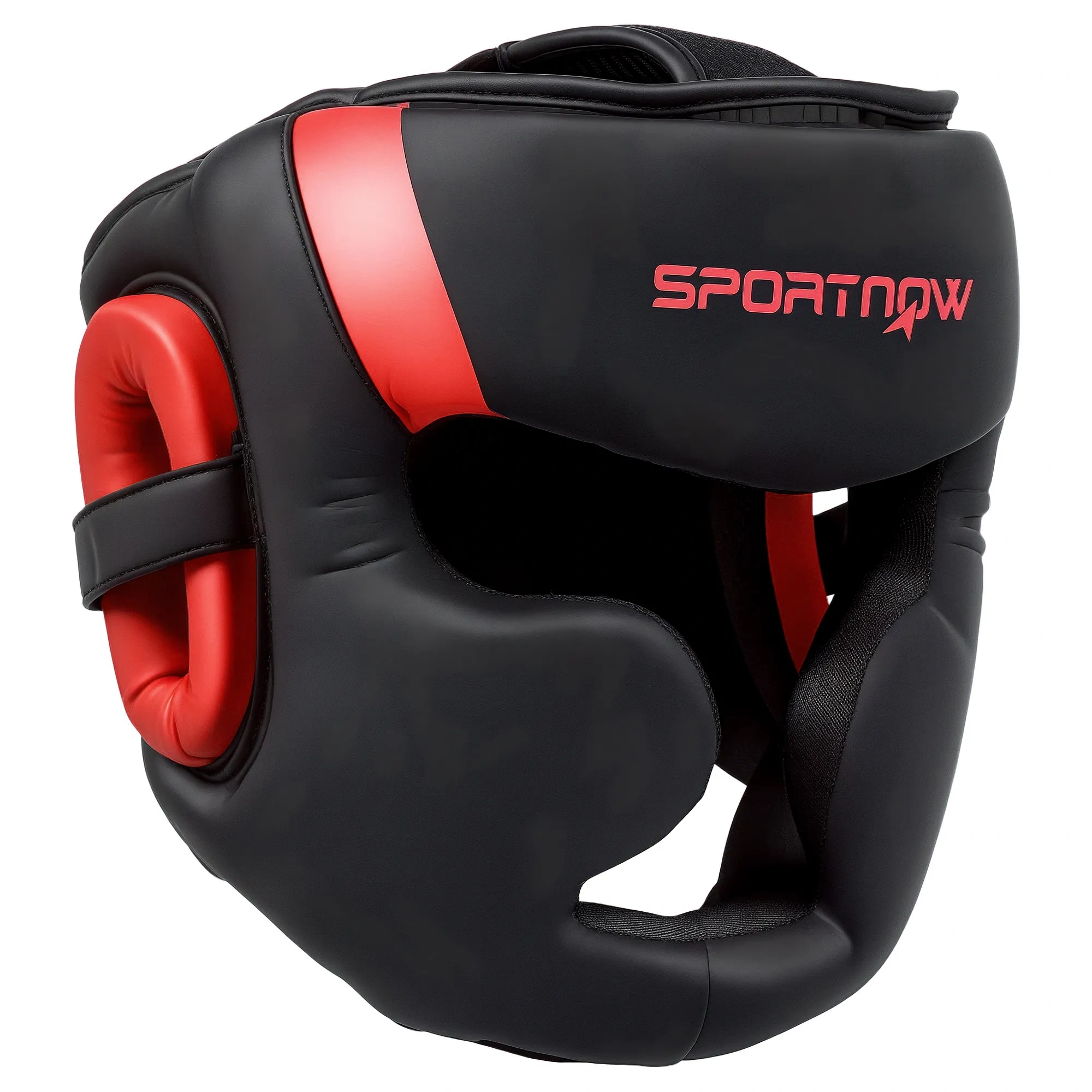 Boxing Headguard W/ Adjustable Strap For Sparring Kickboxing