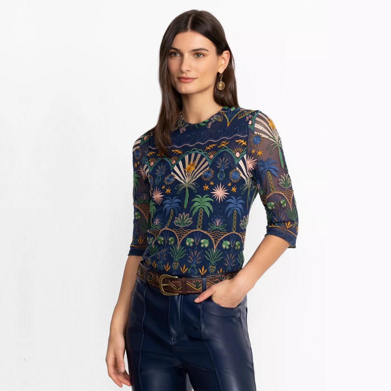 Kaia Mesh Tee