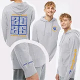 Ols - Class Of 2026 8th Grade Hoodie Adult Sizes W/ Added Custom Last Name