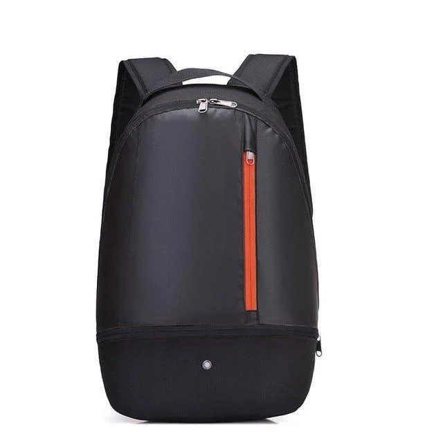 Outdoor Sports Backpack Travel Bags Hiking Rucksack - Black