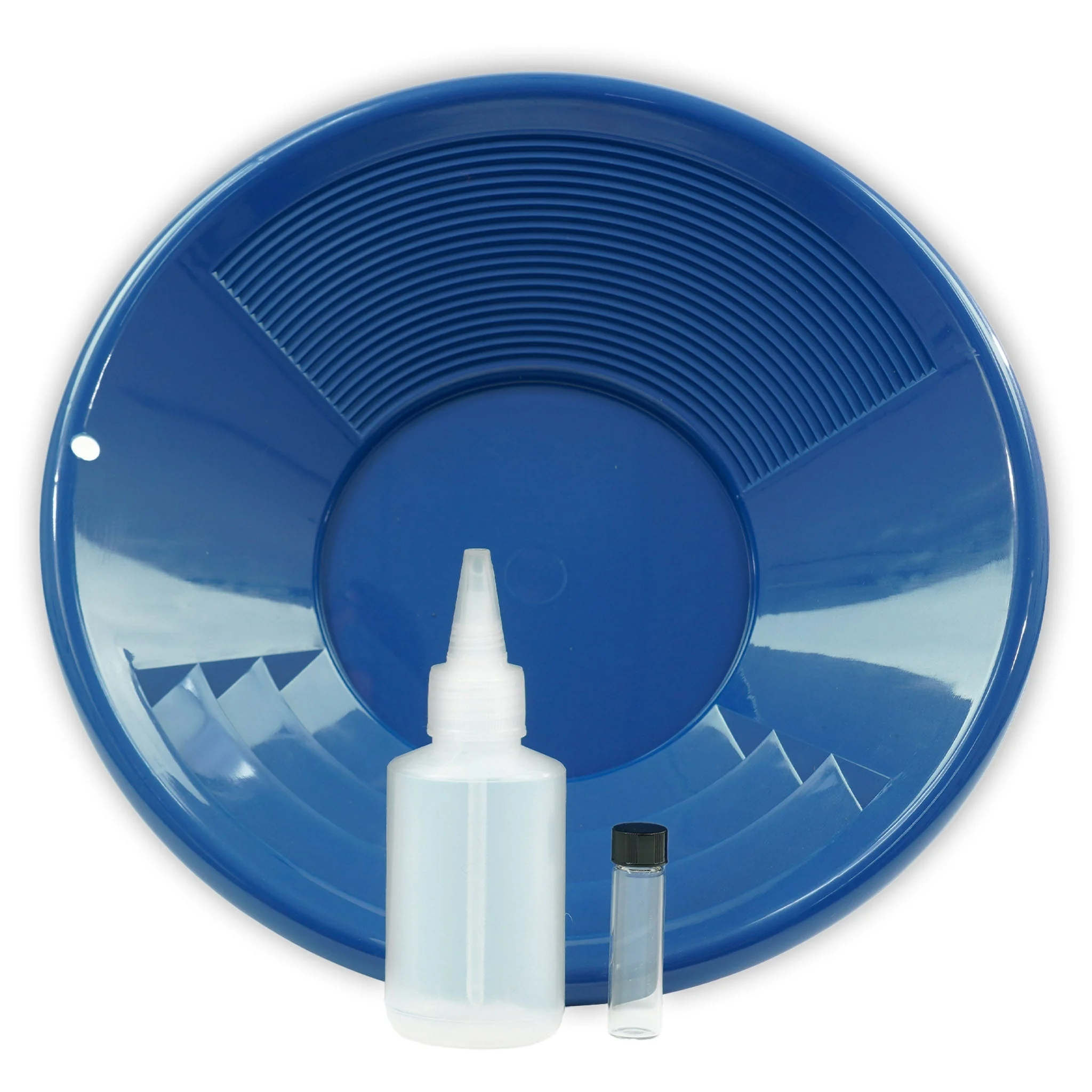 Terrax Basic Gold Panning Kit For Beginners, 3pc Set - Blue