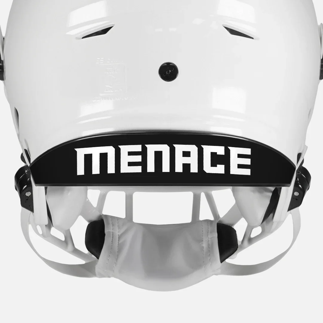 Menace Riddell Speedflex Front And Back Bumper Sticker Kit