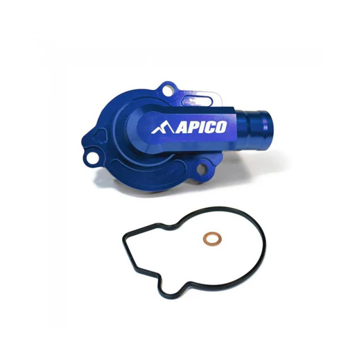 Apico Water Pump Cover For Ktm/husqvarna Sx/tc 125/150 2016-2022, Exc/te/tx 125-150 2017-2023, Gas Gas Mc125 2021-2023 Blue