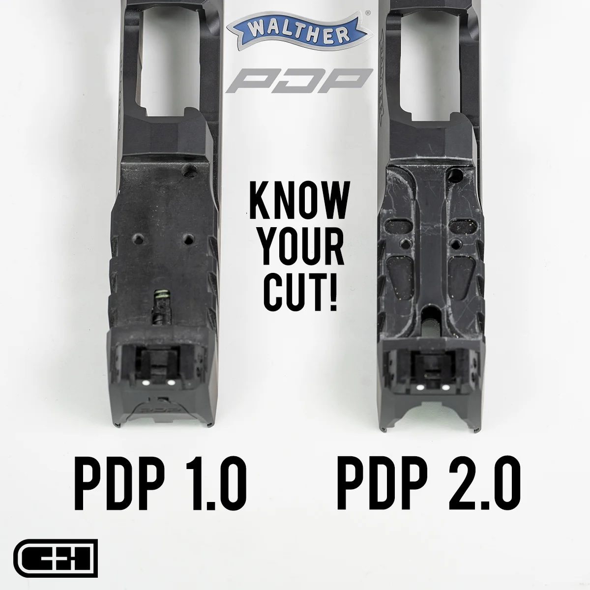 Walther Defense Pdp 1.0 To Leupold Delta Point Pro And Eotech Eflx Adapter Plate