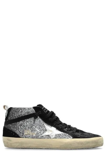 Glitter Mid-top Sneakers