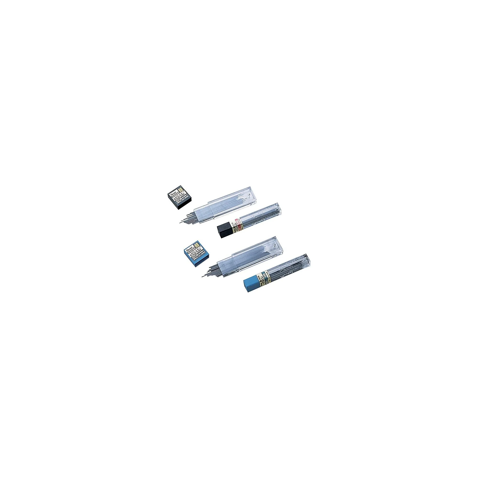 Pentel Super Hi-polymer Lead Refill, 0.7mm, 36/leads (l50bp3hb-k6)