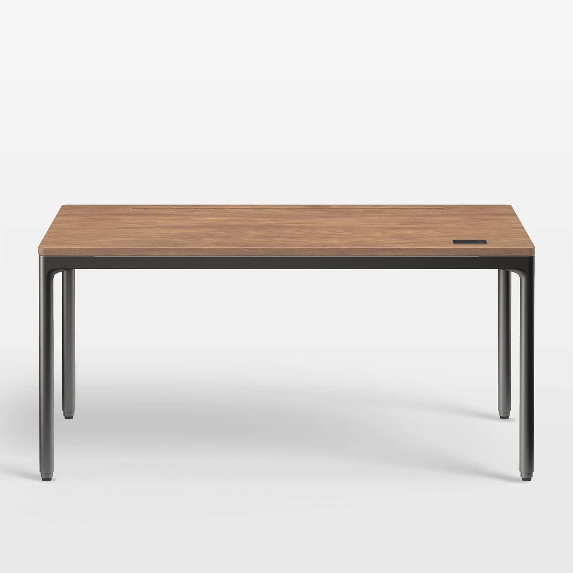 Humanscale Efloat Quattro 58 Walnut Adjustable Standing Desk