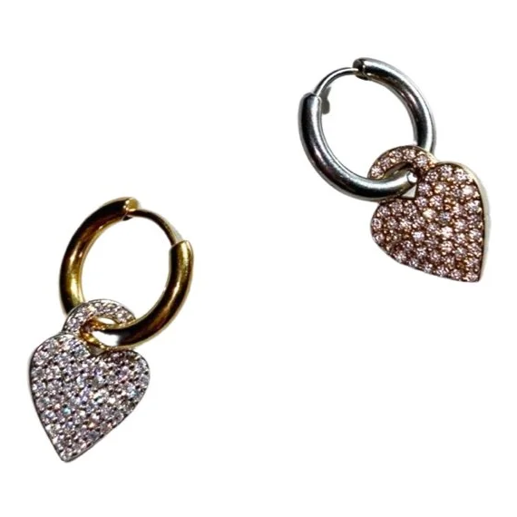 Heart Lock Earring — N O T T E