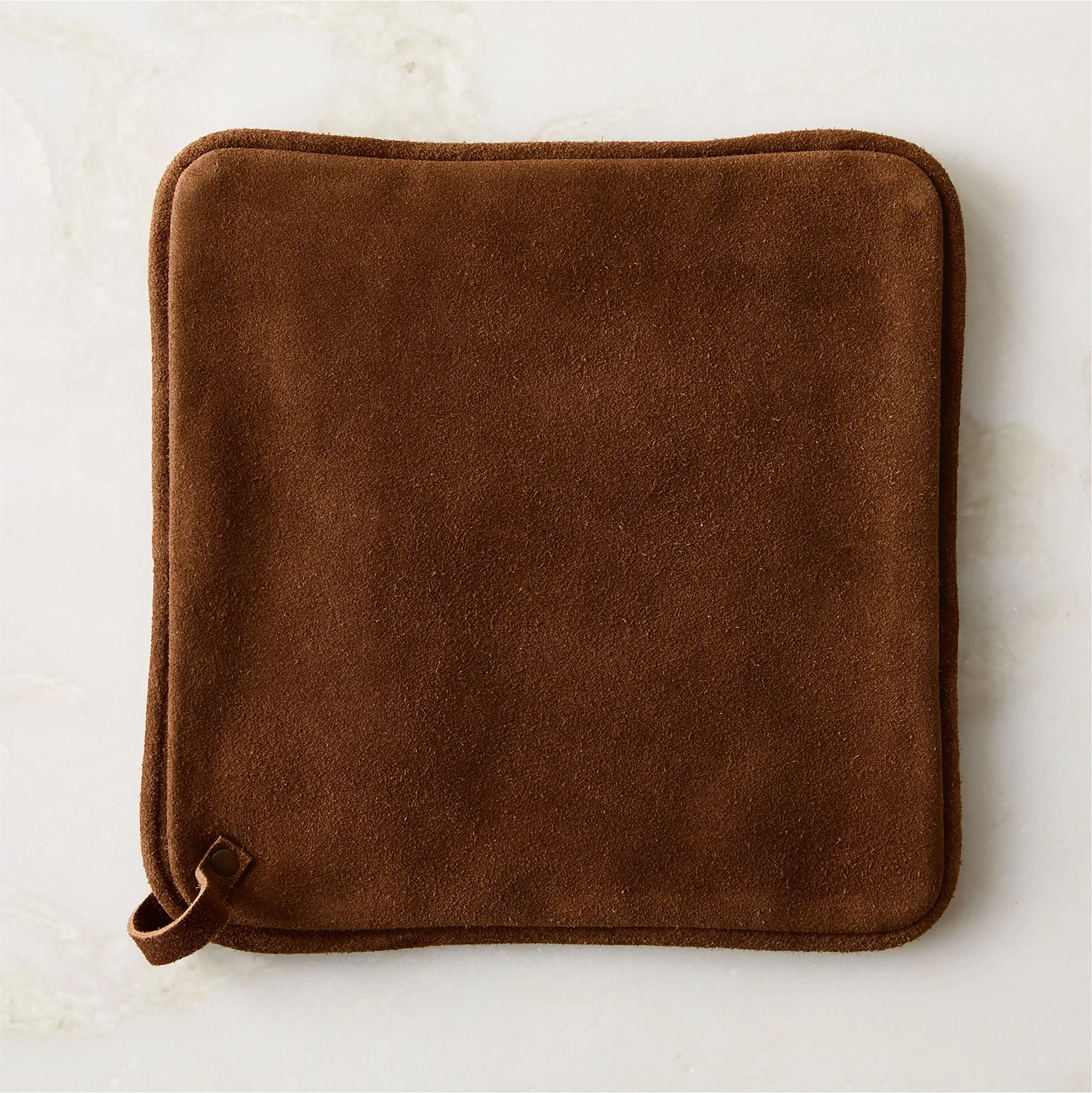 Suede Oven Mitt And Pot Holder