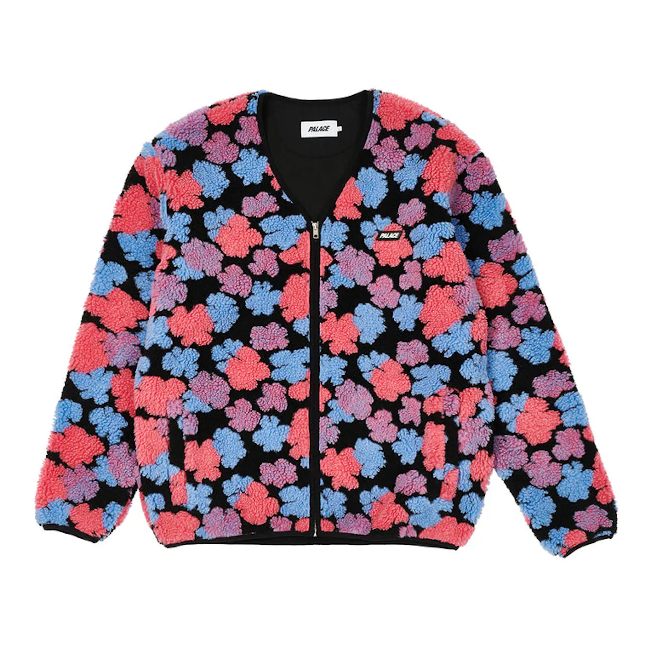 Palace Shearling Cardigan Multi