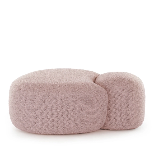 Aaland Pouf Tissue Bouclé New Stretch