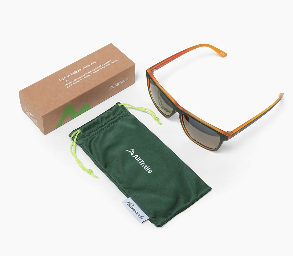 Alltrails X Knockaround Forest Bather Sunglasses