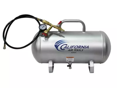 California Air Tools 5 Gal. Lightweight Rust-free Portable Aluminum Air Tank