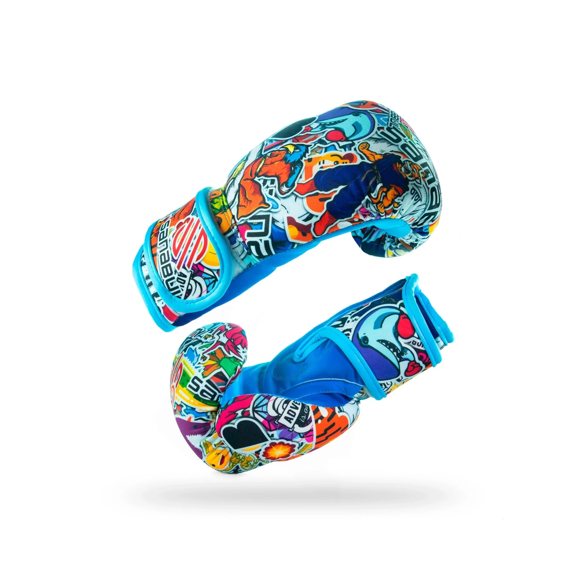 Sticker Bomb Kid's Boxing Gloves - Roarrage/8 Oz