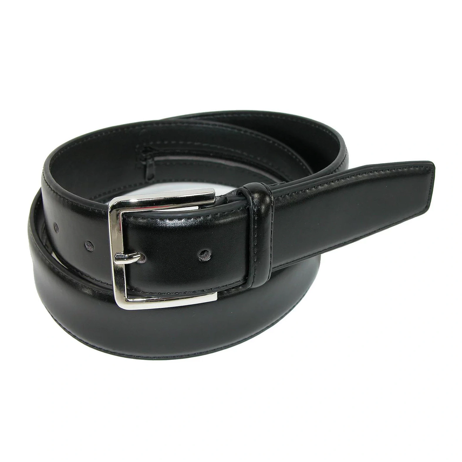 Ctm Men's Leather Travel Money Belt