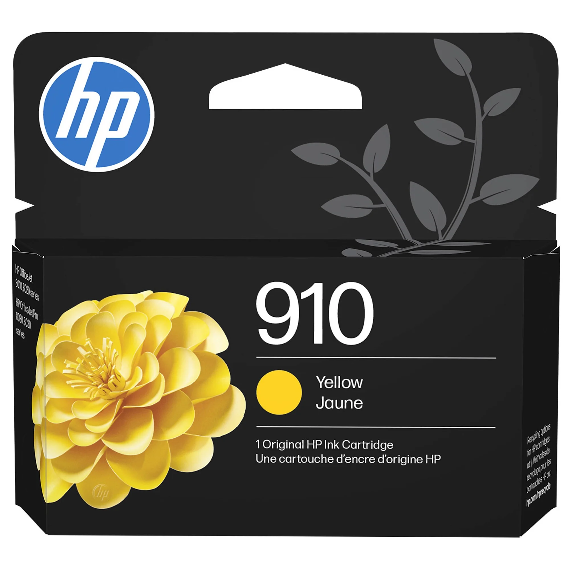 Hp 910 Yellow Standard Yield Ink Cartridge