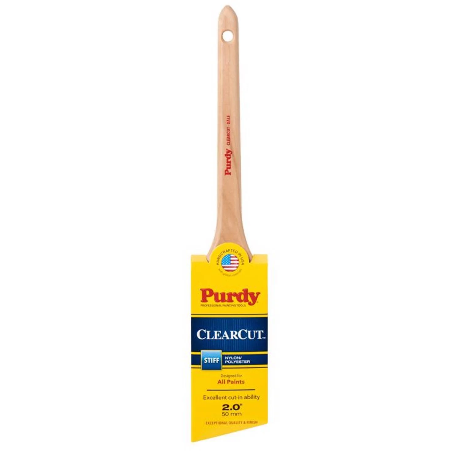 Clearcut Dale 2 In. Stiff Angle Paint Brush