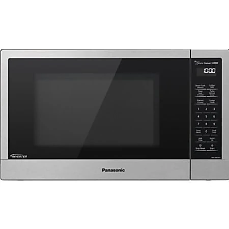 Panasonic 1.2 Cu. Ft. 1200w Genius Sensor Countertop/built In Microwave Oven With Inverter Technology