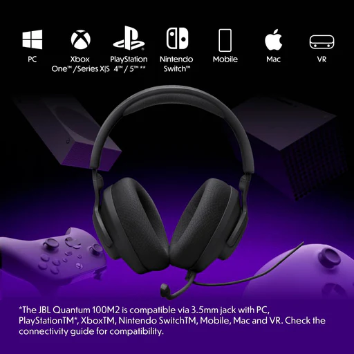 Jbl Quantum 100m2 Wireless Over‑ear Gaming Headset