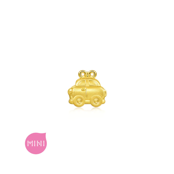 Charme - 'fantasy' 999 Gold Toy Car Charm
