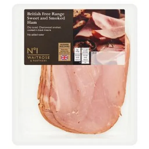 No.1 British Free Range Sweet And Smoked Ham 100g
