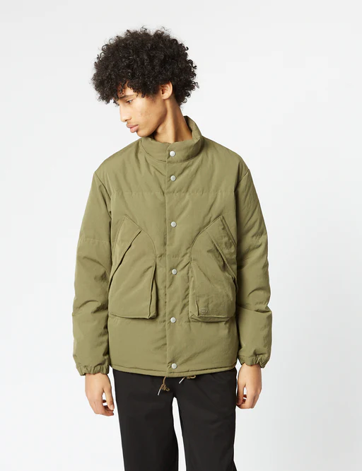 Snow Peak Takibi Down Jacket - Olive Green