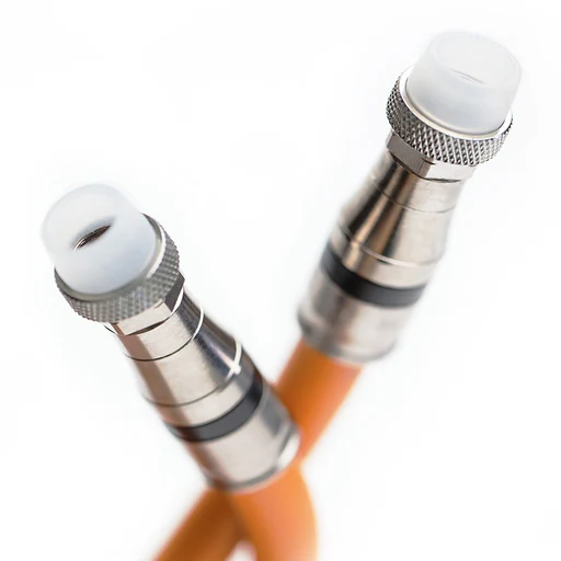 Phat Satellite Direct Burial Flooded Rg11 Coaxial Cable With Weather Boot F-connectors, 14awg 75 Ohm, Enhanced Tri-shield Braid, Assembled In Usa - 270ft