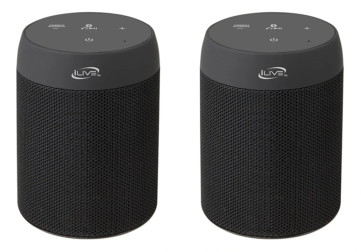 Ilive Portable Dual Isb2139b Wireless Speakers, Black