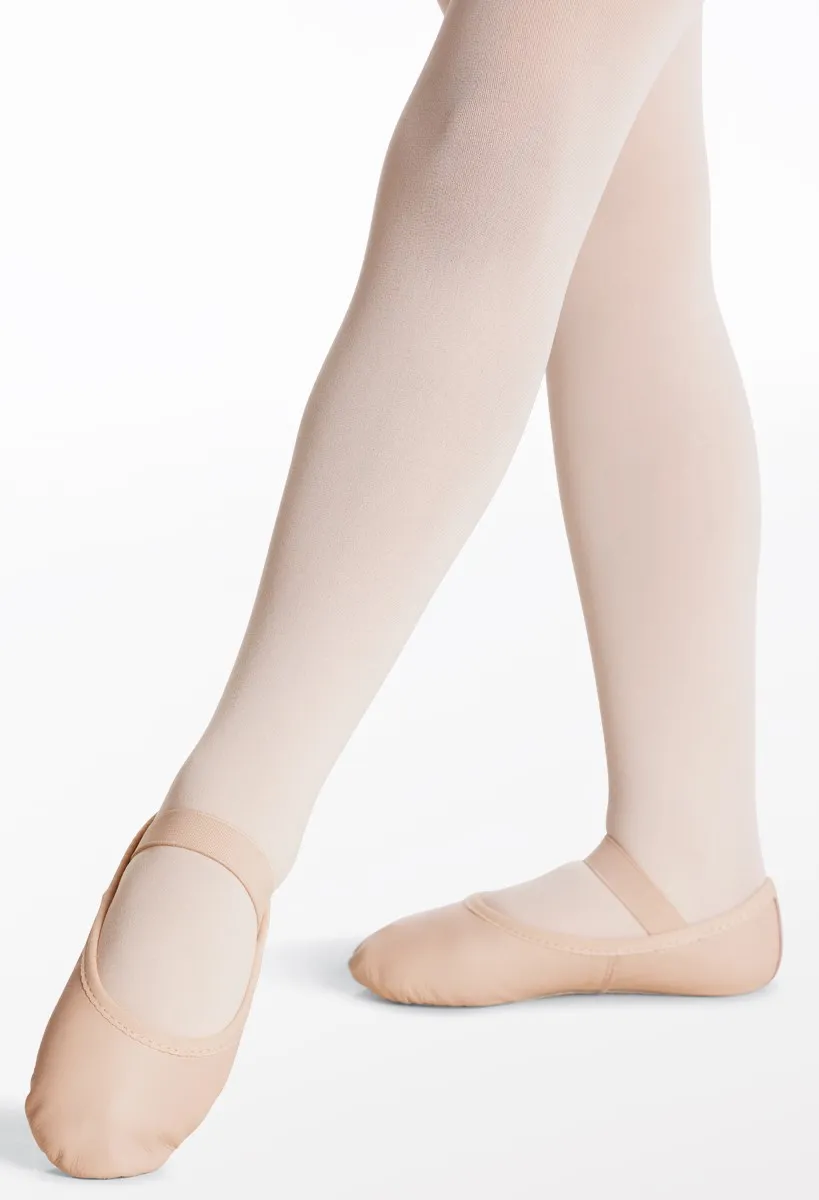 No-tie Leather Ballet Shoes