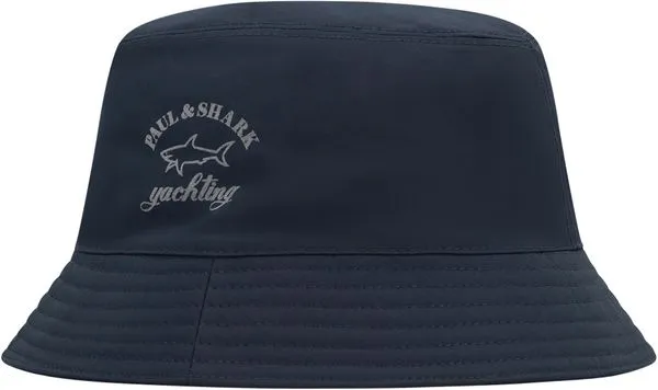 Paul & Shark Logo Printed Bucket Hat