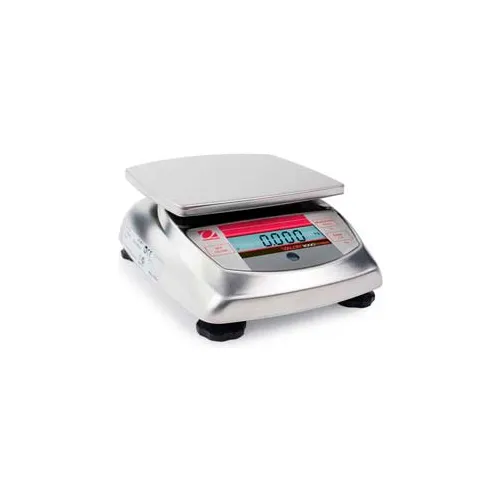 Ohaus V31xw3 Am Compact Bench Food Washdown Digital Scale 6.615lb X 0.005lb 5-13/16" X 6-3/16"