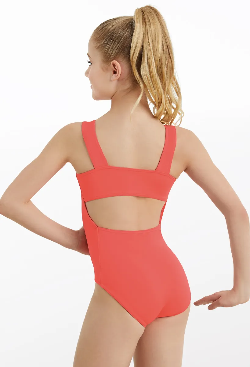 Wide Strap Camisole Leotard